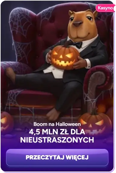 Boom na Halloween 4,5 MLN ZŁ DLA NIEUSTRASZONYCH